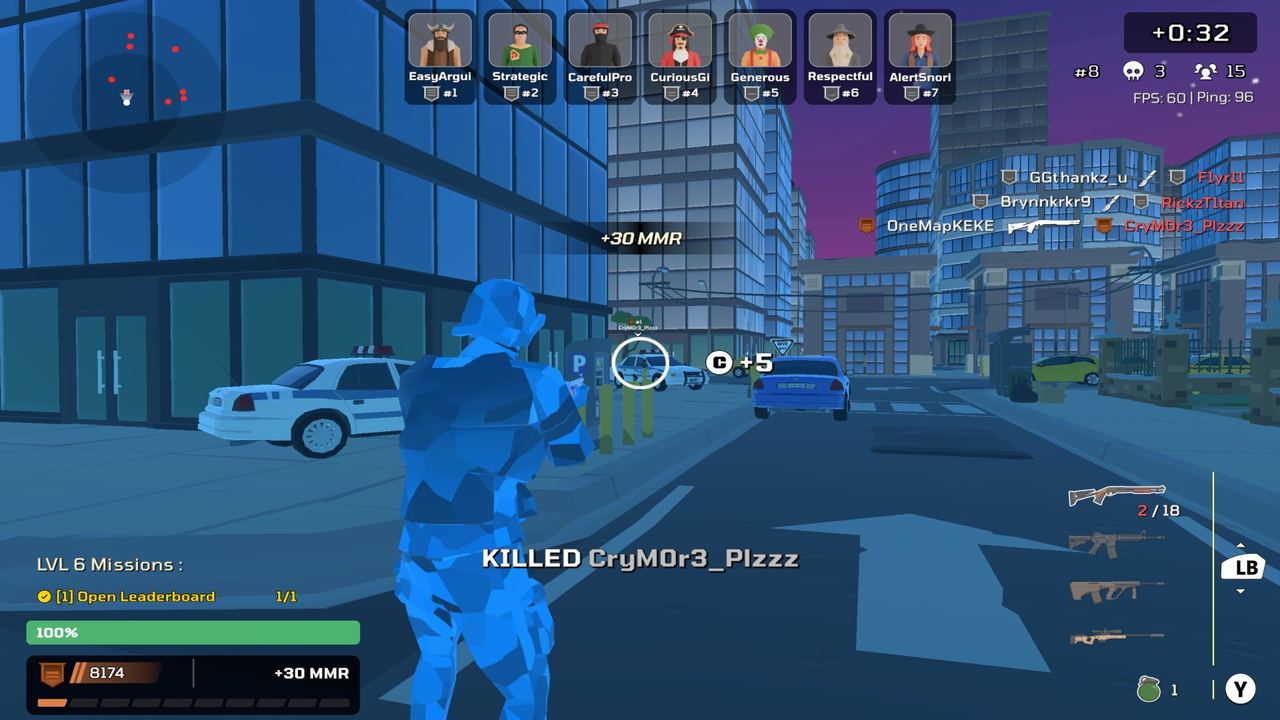 ONE MAP gameplay screenshot